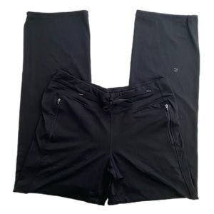 Women’s Champion Zipper Pocket Draw String Full Length Leggings Size: Medium